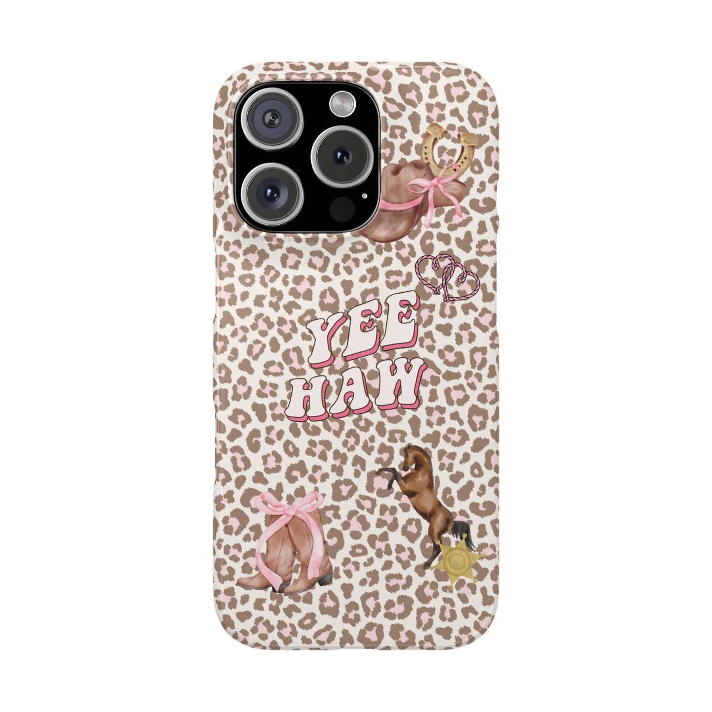 Yee Haw, Cowgirl - Phone Case
