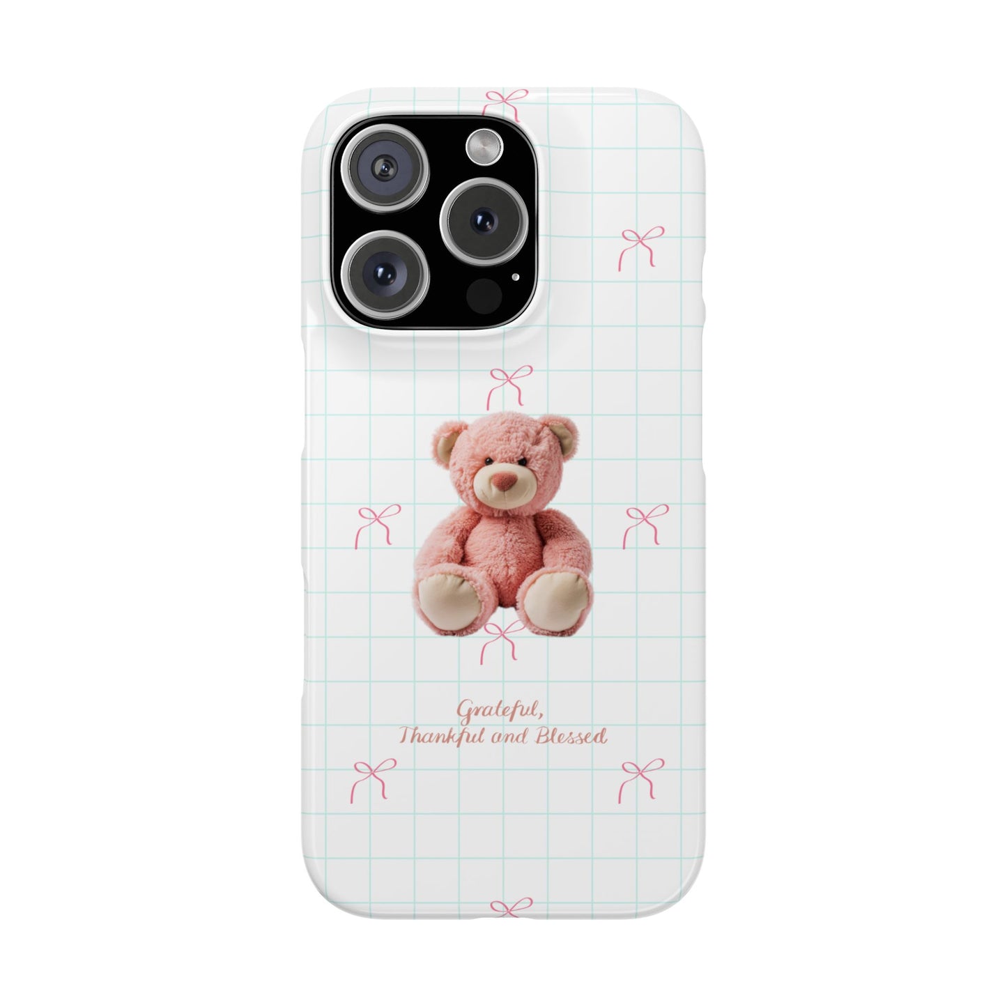 Coquette Teddy - Phone Case