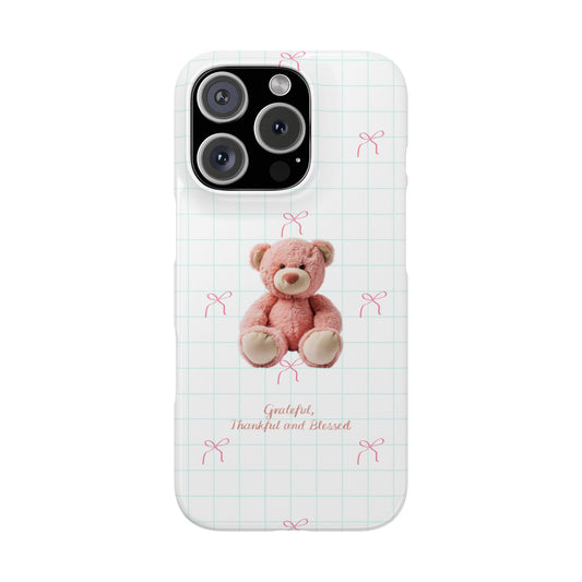 Coquette Teddy - Phone Case